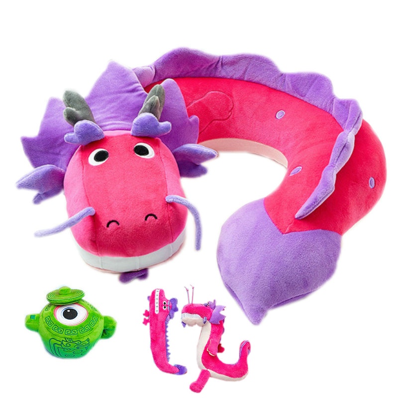 China Original Wish Dragon Plushies Stuffed Pink Wish Dragon Plush ...