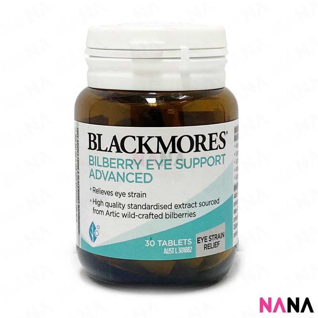 Blackmores Bilberry Eye Support 30 Tablets (EXP01 2024) Shopee