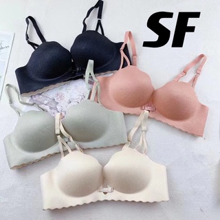 SF Push Up Seamless Lingerie Comfort Soft Thick cup Wireless Women Bra 3/4 Cup Ladies Underwear Bras