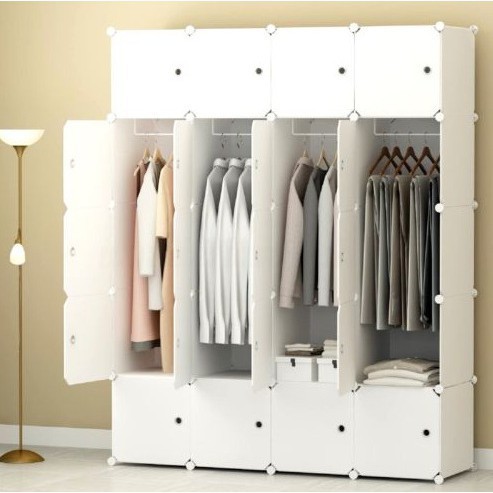 Portable Clothes Closet Wardrobe Bedroom Armoire Sto