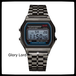 「Glord」5Style Led Digital Casio Vintage Stainless Steel Unisex Watch #3