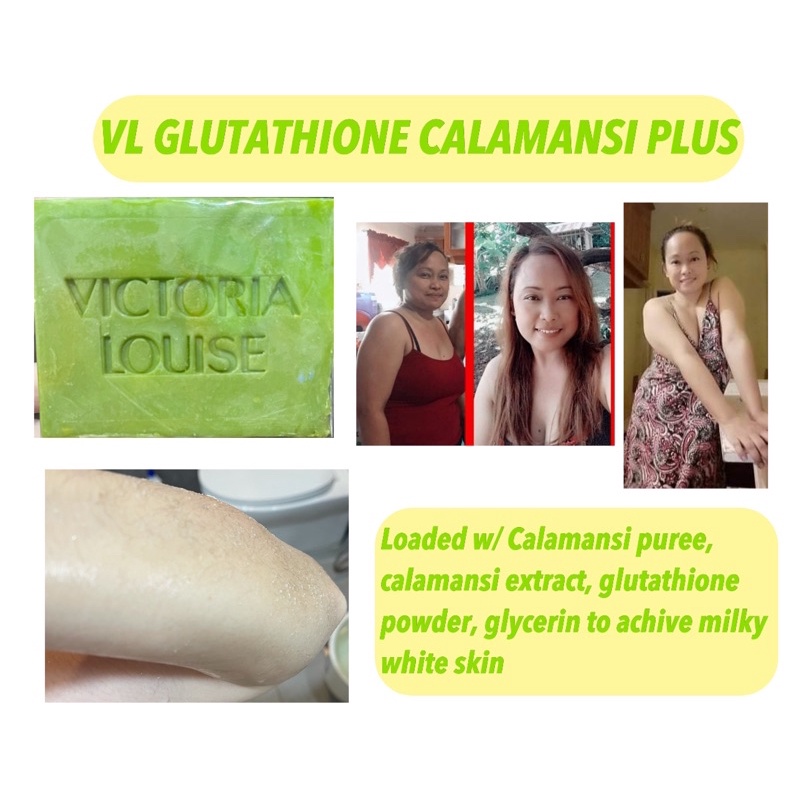 Effective Whitening Soap GLUTATHIONE CALAMANSI PLUS 110grams Shopee