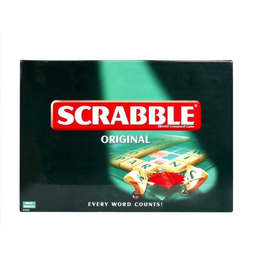 VUOQ Scrabble ORIGINAL Version Whole Board Game NO:0116Y-2 | Shopee ...