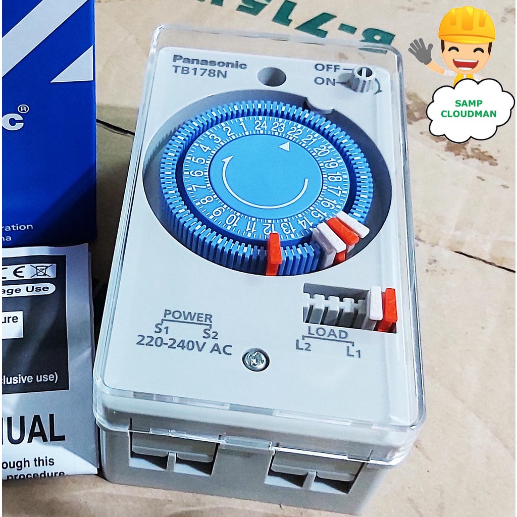 Original Panasonic Timer Switch TB178NE6 Automatic Time Switch or TB