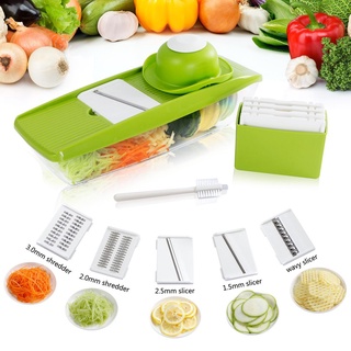Caimito Co Multi-Function Vegetable Fruits Cutter Chopping Tool Set Kitchen Food Dicer Peeler Slicer #7