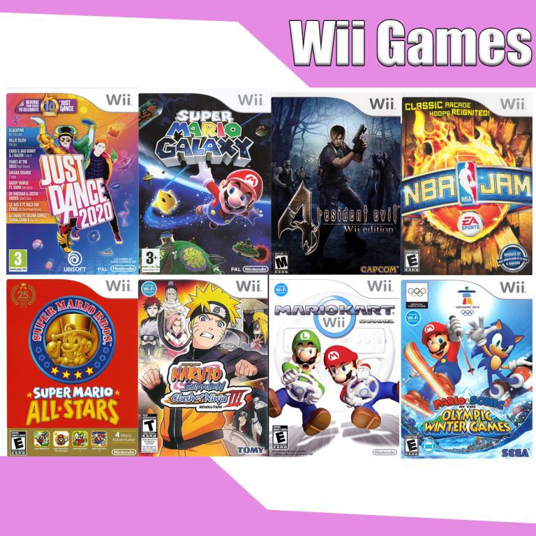 wii games by nintendo