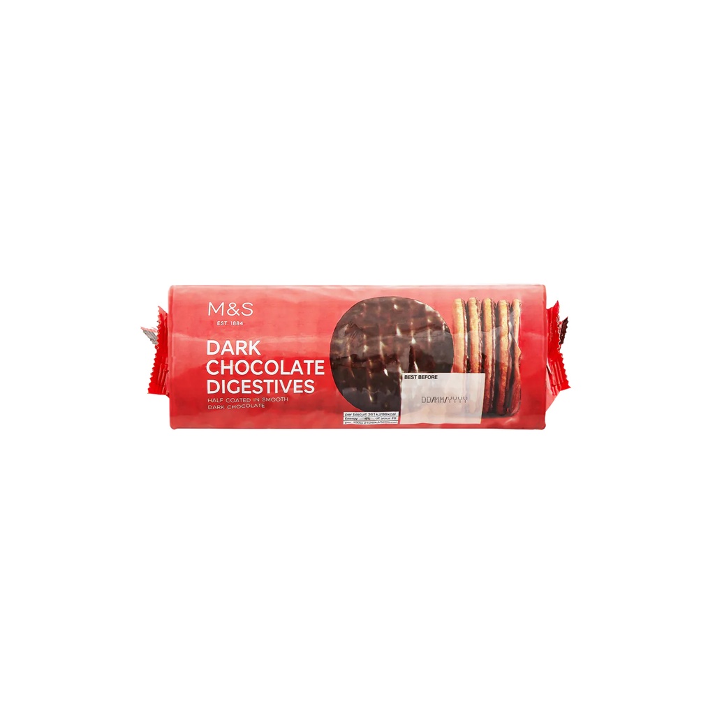 Marks & Spencer Dark Chocolate Digestives 300g | Shopee Philippines