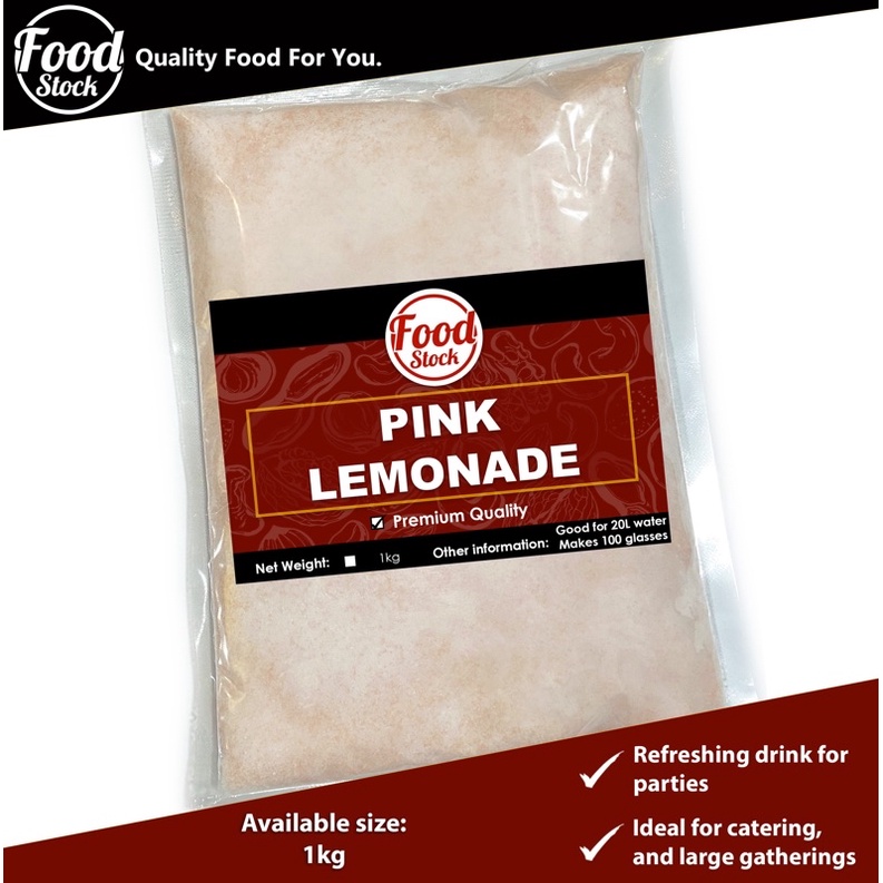 Pink Lemonade Juice (1kg) Shopee Philippines