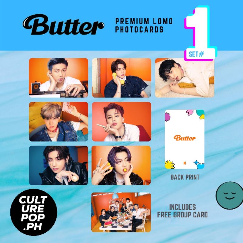 Digital Prints Prints Bts butter concepts Photocards sets