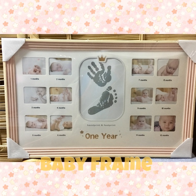 12 months Baby Frame Shopee Philippines