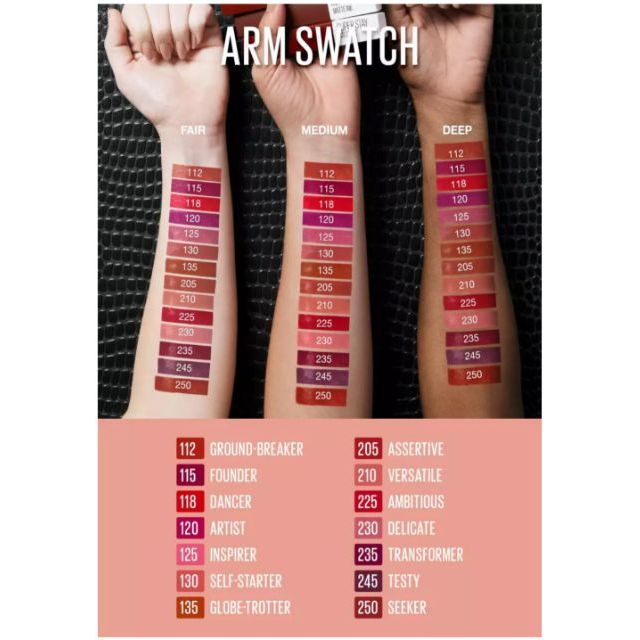 Guaranteed Authentic Maybelline Superstay Matte Ink City Edition And Un Nude Edition