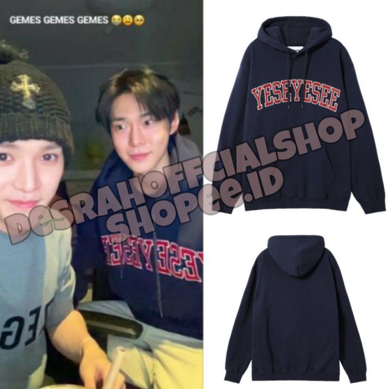 Navy Realpict Kpop Hoodie Jacket Nct Fashion Idol Outfit Navy Realpict Kpop Hoodie Jacket Nct Fashion Idol Outfit