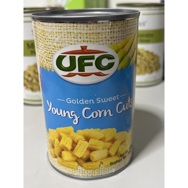 Ufc Golden Sweet Young Corn Cuts 425g Shopee Philippines