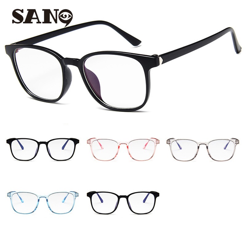 Women/Men Eyeglasses Rectangular Computer Anti-radiation Anti-blue Glasses