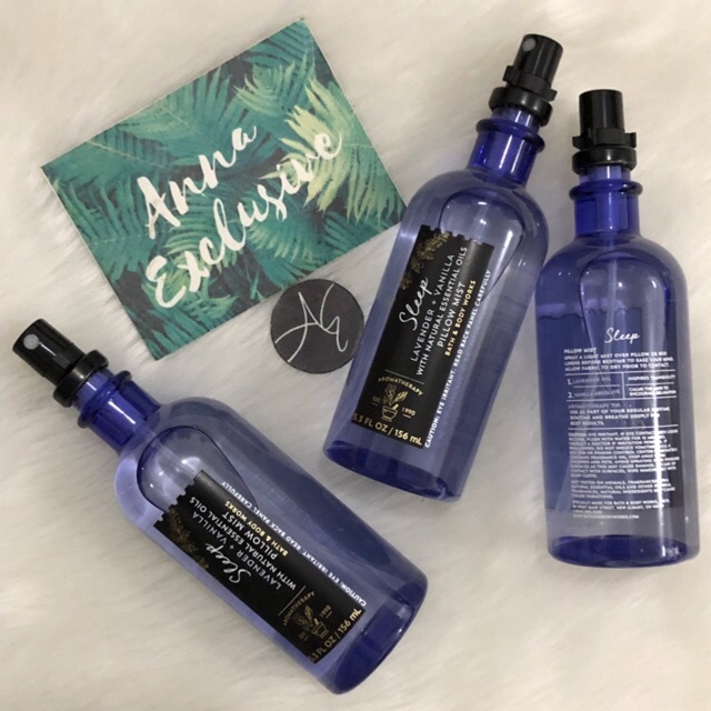 Authentic Bath Body Works Aromatherapy Lavender Vanilla Sleep