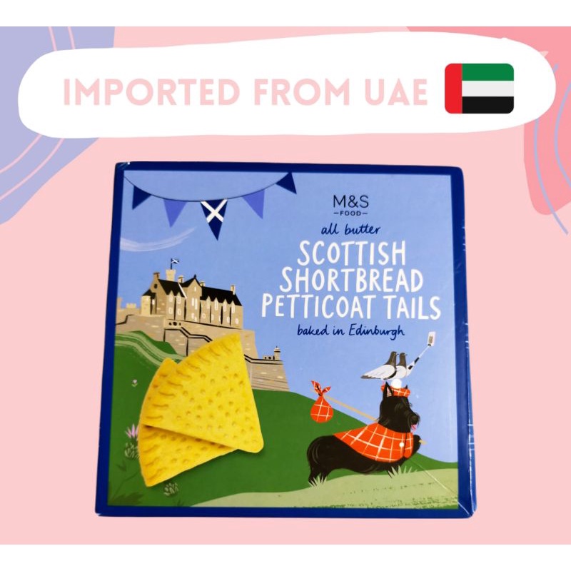 Marks & Spencer All Butter Scottish Shortbread Petticoat Tails 450g Shopee Philippines