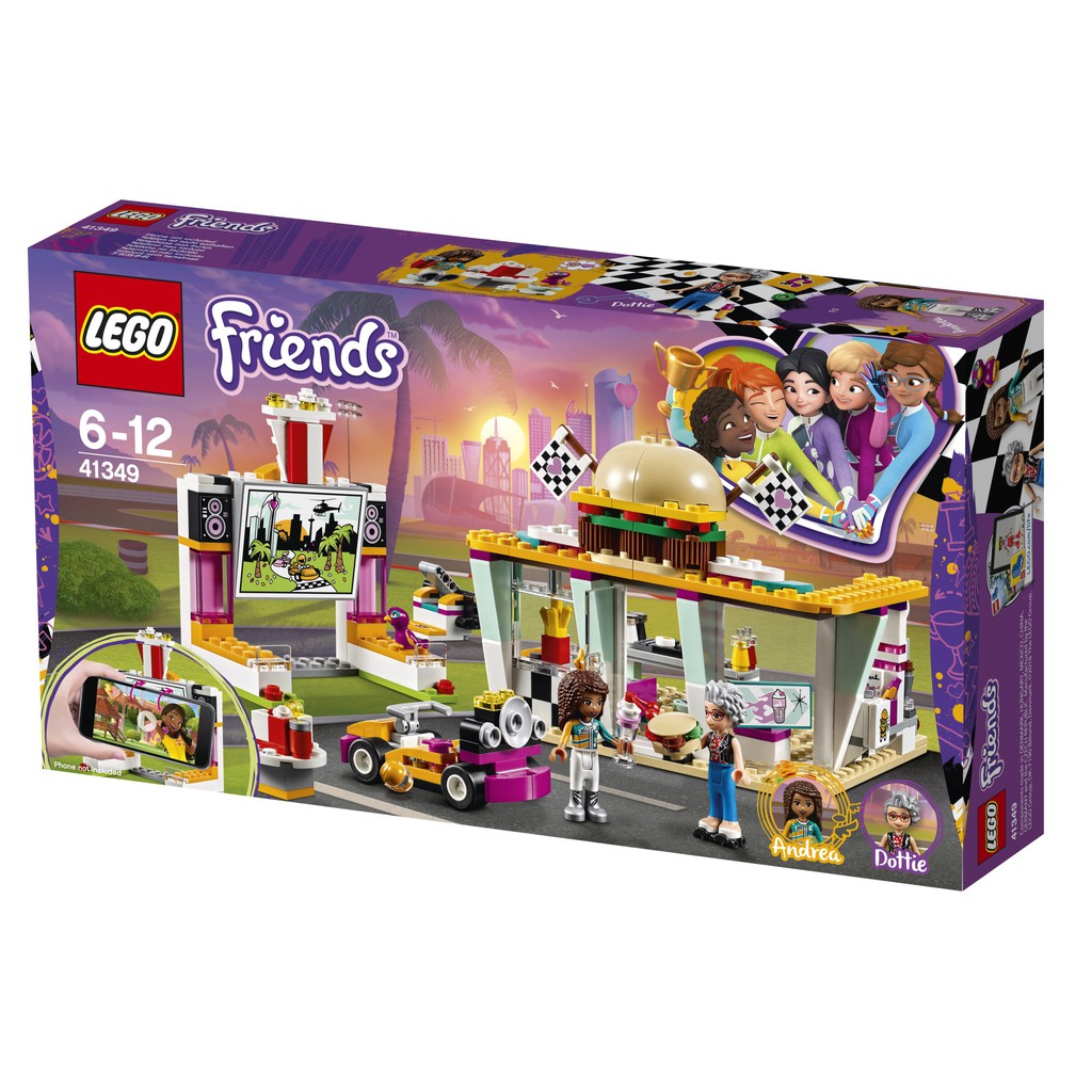 lego friends heartlake drifting retro diner