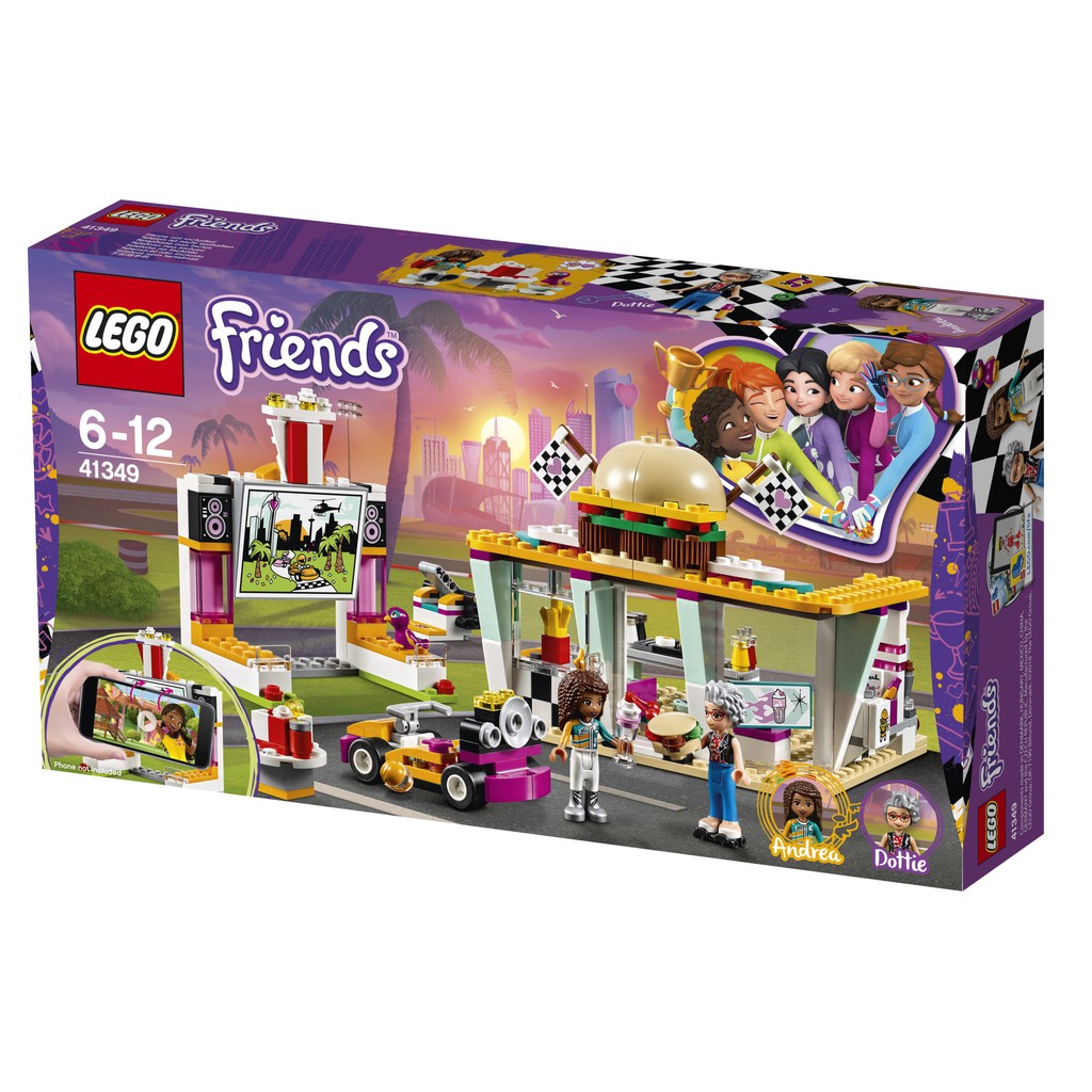 lego friends heartlake drifting retro diner