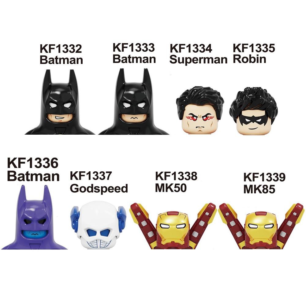 ۩♤✱Booster Minifigure-Toy Superman Blocks Iron Man Batman Godspeed Robin  with Infinity Gauntlet | Shopee Philippines