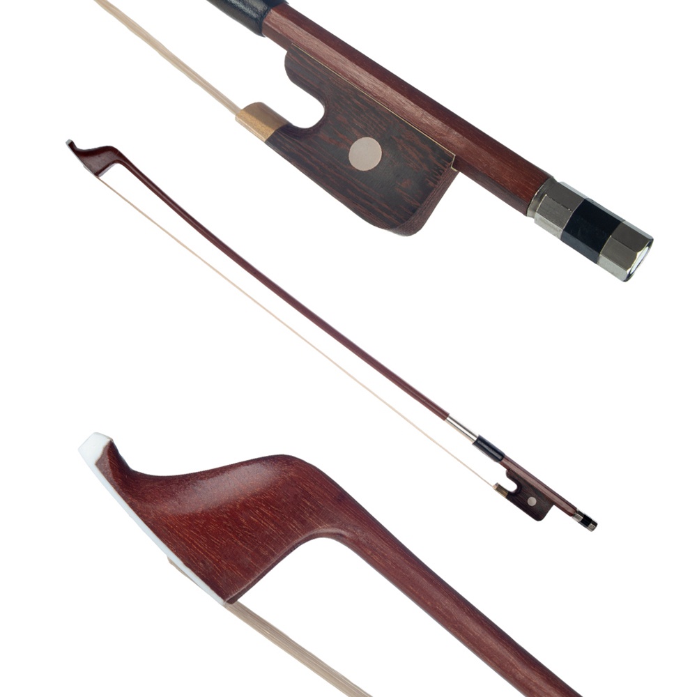 4/4 Size Brazilwood French Model Double Bass Bow 