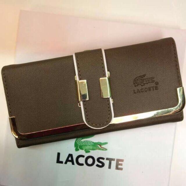 womens lacoste wallet