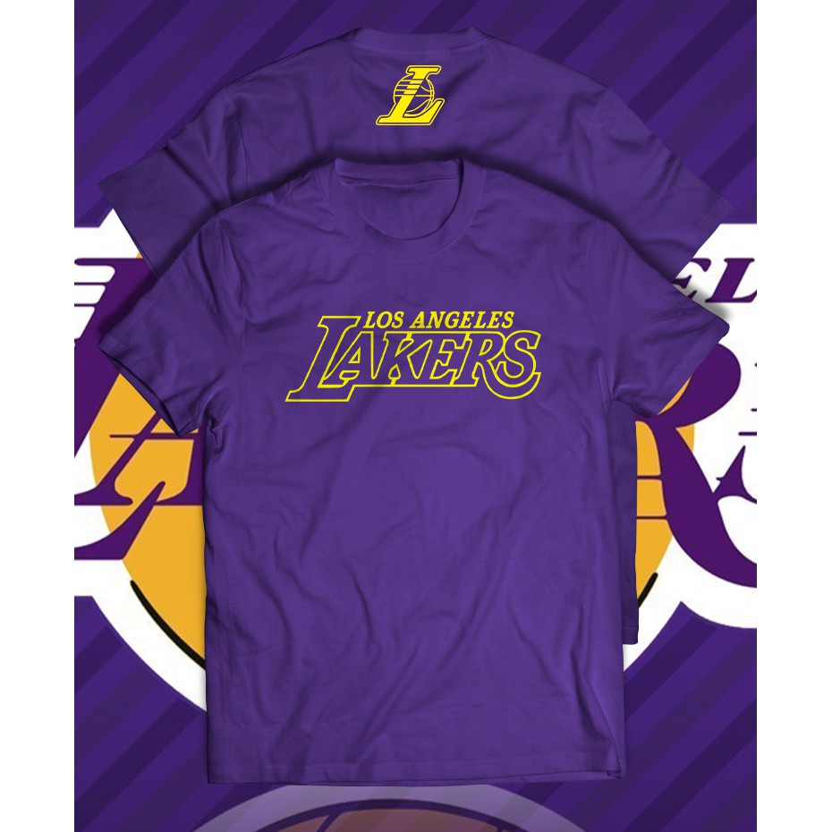 Nba Los Angeles Lakers T Shirt Shopee Philippines