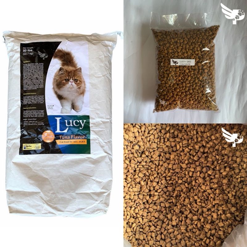 Lucy Cat Food Dry Cat Food Repacked 1kg Shopee Philippines