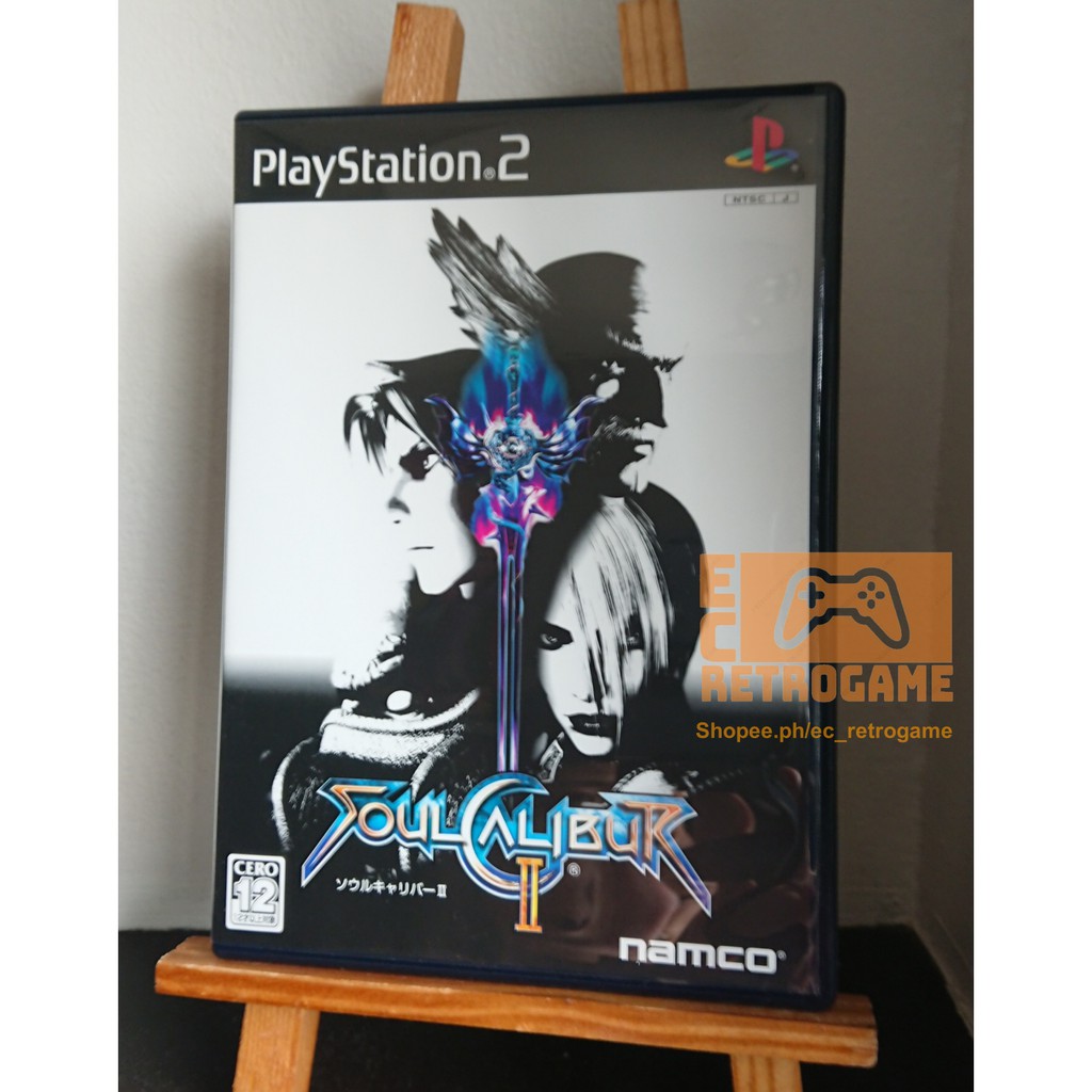 Soul Calibur 2 Original Ntsc J Playstation 2 Ps2 Game Shopee Philippines