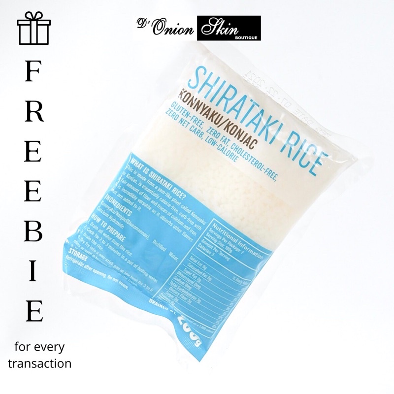 SHIRATAKI RICE, ANGEL HAIR & SPAGHETTI w/ FREEBIE Shopee Philippines
