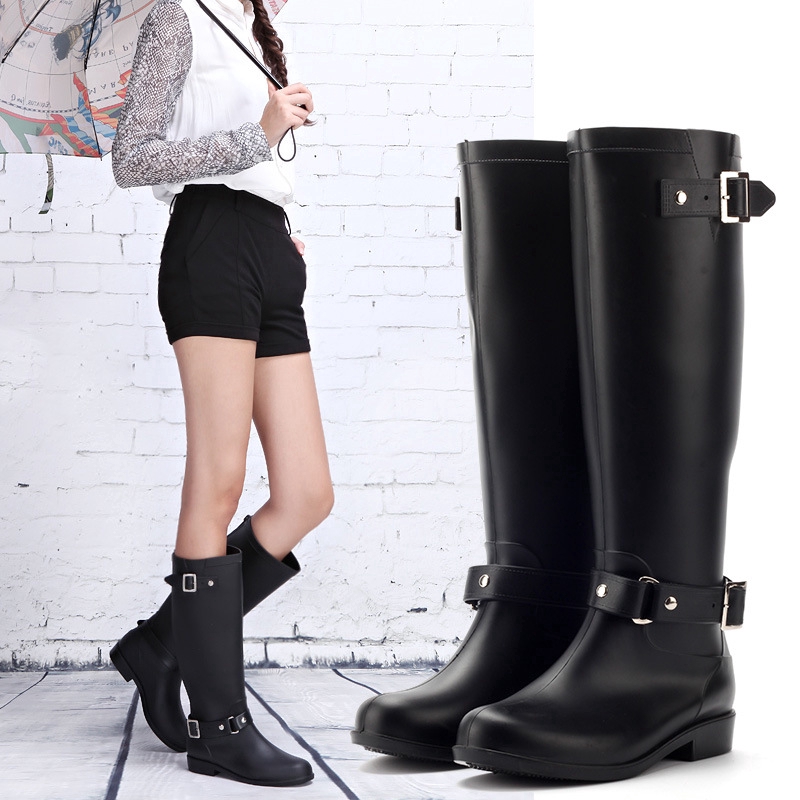 women's fashion rubber boots
