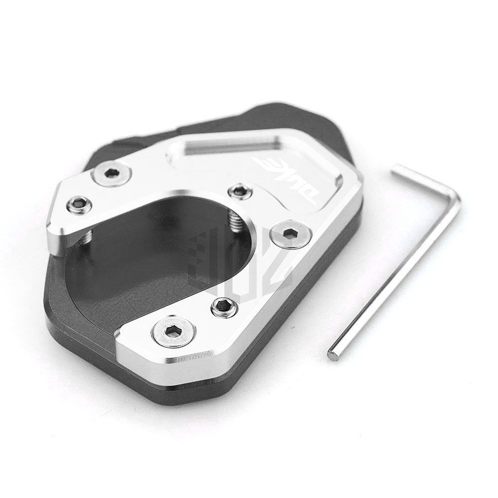 Motorcycle Side Stand Enlarger Plate Kickstand Extension Pad For 990 206-2013 1190 ADV/R 2013 690 Duke/R 2012-2015 Felix-Box 