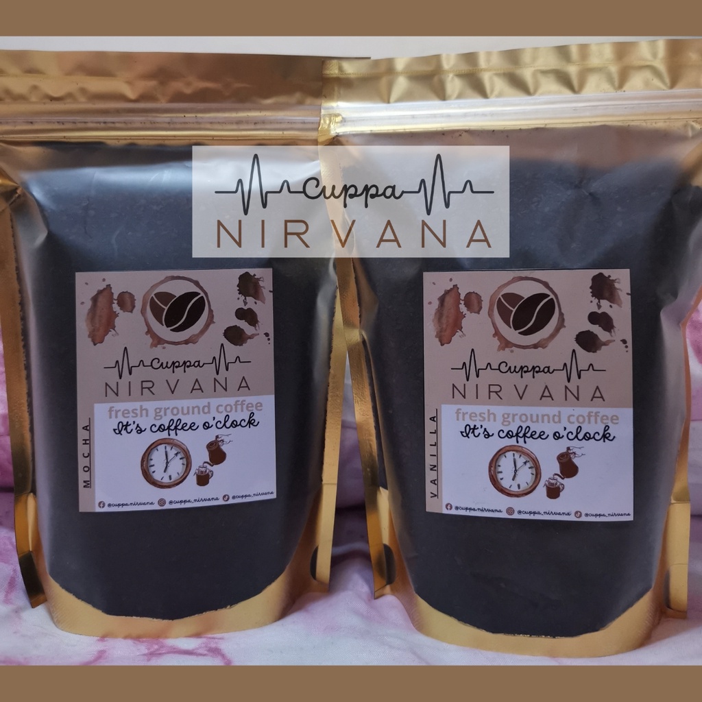 Cuppa Nirvana Flavored Fresh Ground Coffee 200g Shopee Philippines
