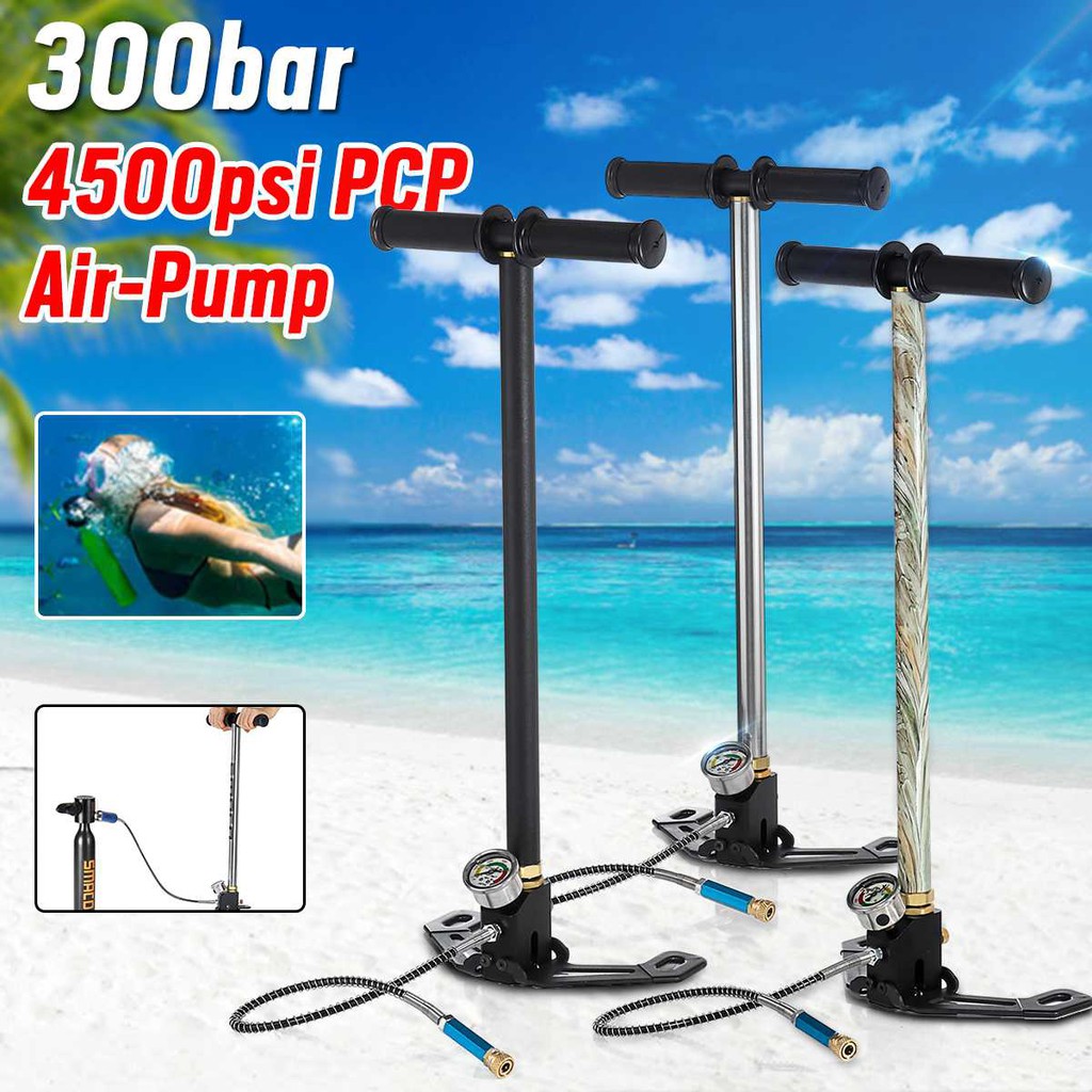 [ REDUCTION PHP 316.00 ] 6000psi high pressure pcp hand pump 3 stage ...