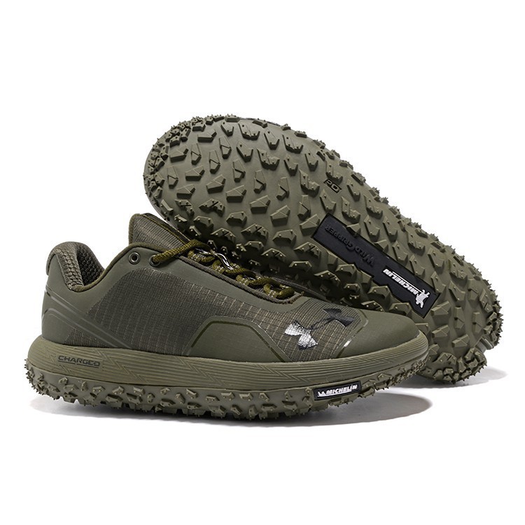 under armour army green shoes