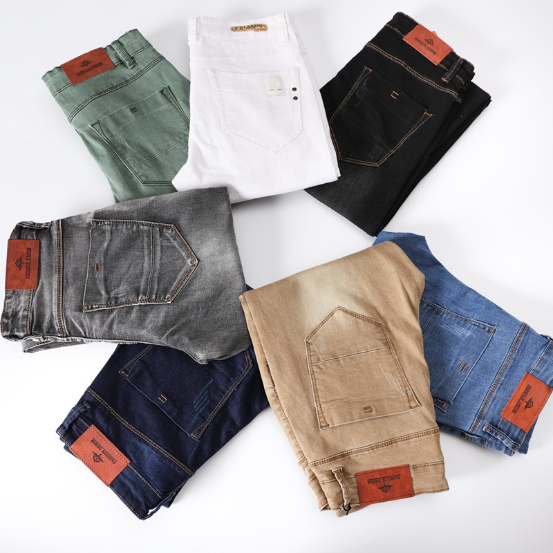 black jean trousers mens