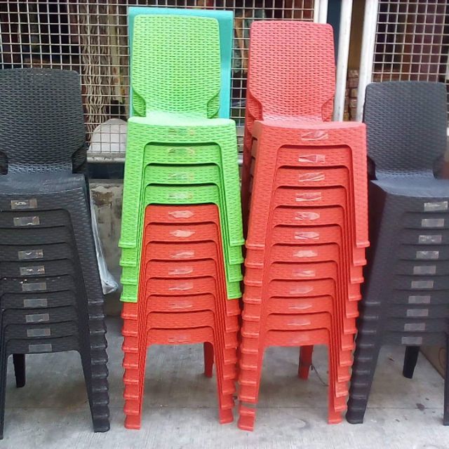 Plastic Rattan Chair | Shopee Philippines