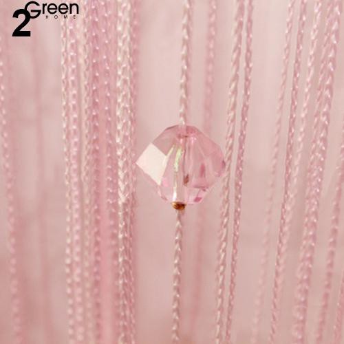 GH Modern String Curtain Room Divider Room with Beads Window Panel Decoration