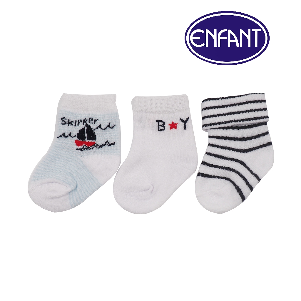baby boy white socks