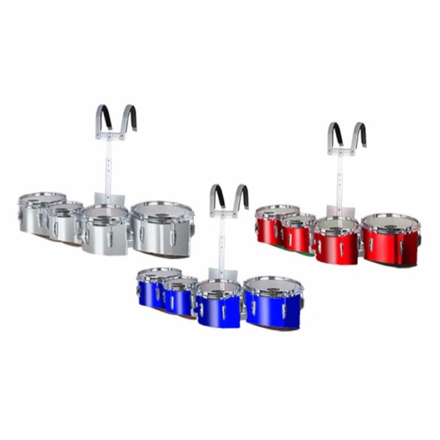 Drm quad marching drum set 4 pcs Shopee Philippines