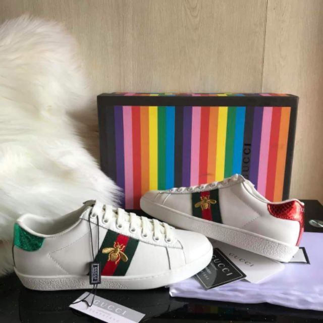 gucci butterfly shoes