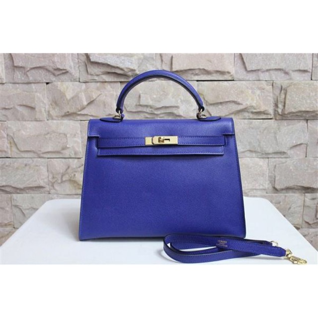 hermes kelly blue