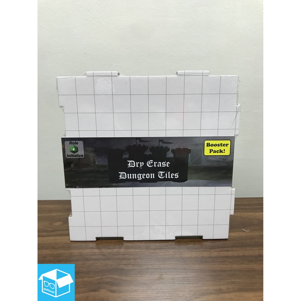 Dry Erase Dungeon Tile Booster Pack White Shopee Philippines