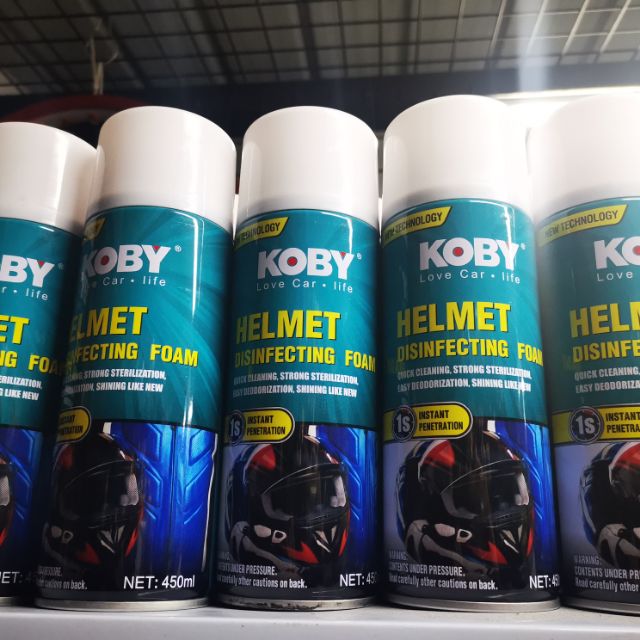 Koby Helmet Disinfecting Foam | Shopee Philippines