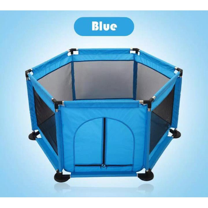 playpen blue