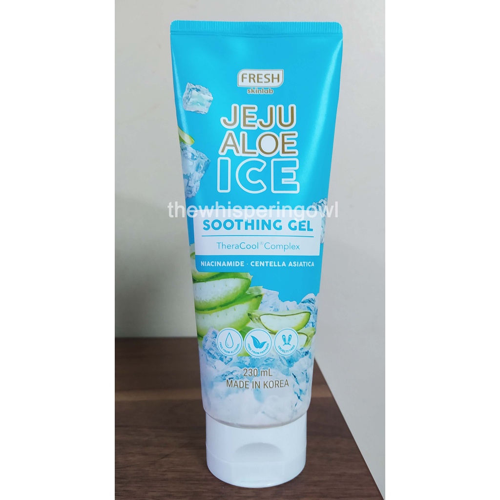Fresh Jeju Aloe Ice Aloe Vera Soothing Gel 230ml Shopee Philippines