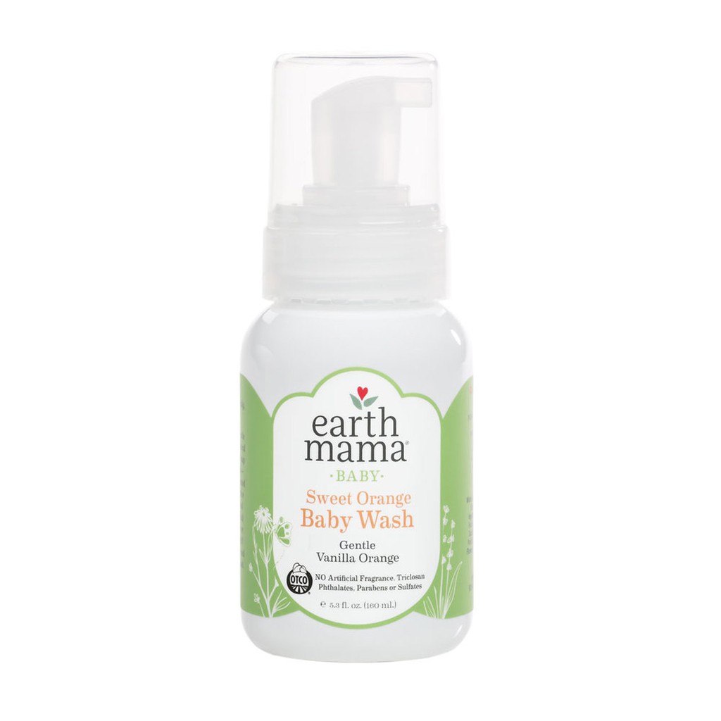 Earth Mama Angel Baby Body Wash and 