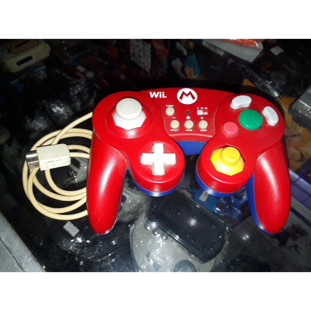 Official Hori Nintendo Battle Pad Mario Gamecube Style Wired Controller Wii Wiiu Switch Shopee Philippines