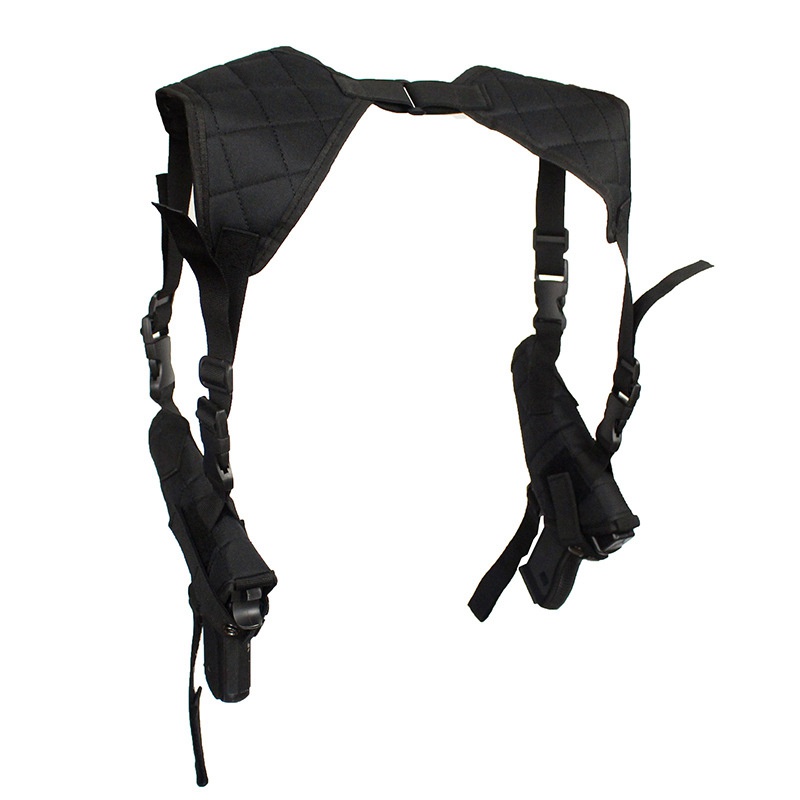 Tactical Dual Armpit Shoulder Holster Concealed Gun Pistol Left Right ...