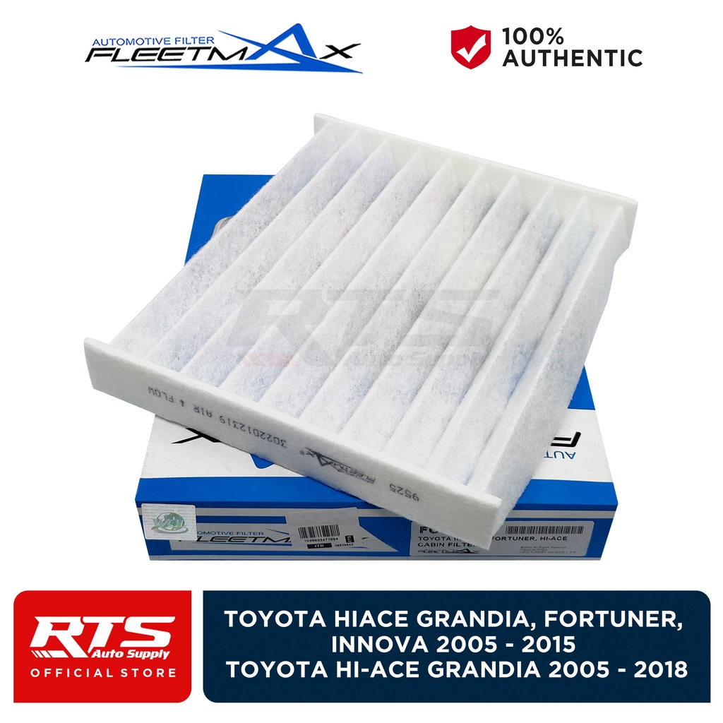 Cabin Filter For Toyota HiAce Grandia Fortuner Innova Fleetmax FCS9525 ...