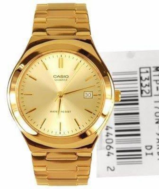 casio watch gold